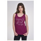 Target Γυναικεία αμάνικη μπλούζα Sleeveless Top Single Jersey "Mind"